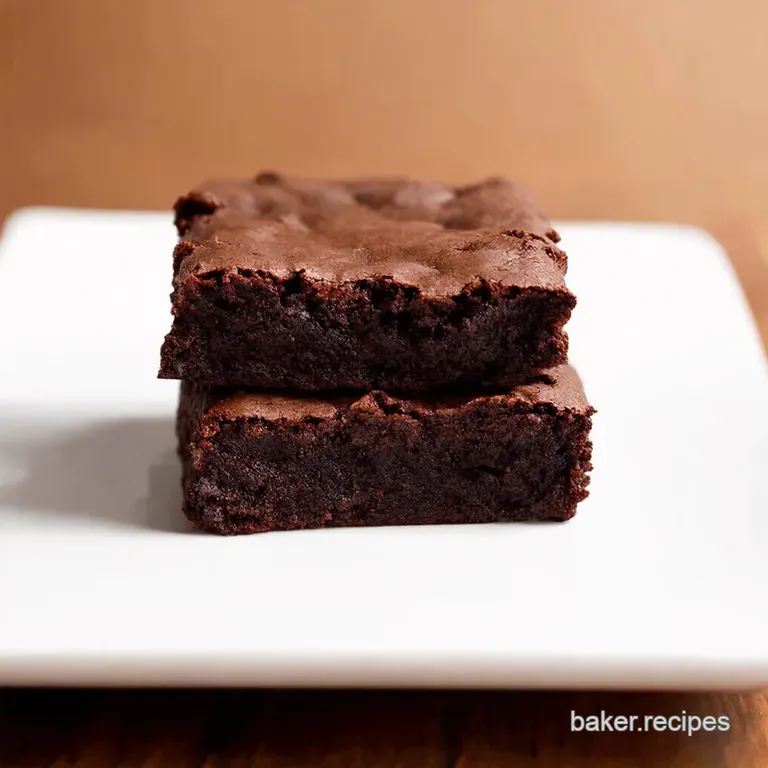 BetterThanBoxed Seriously Fudgy Easy Homemade Brownies