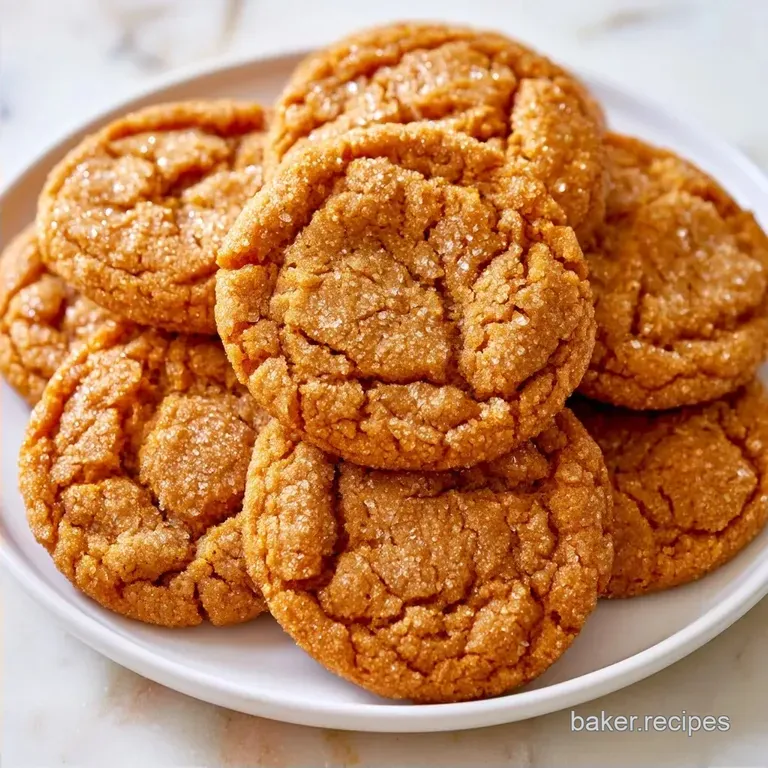 Big Soft Ginger Cookies with Molasses