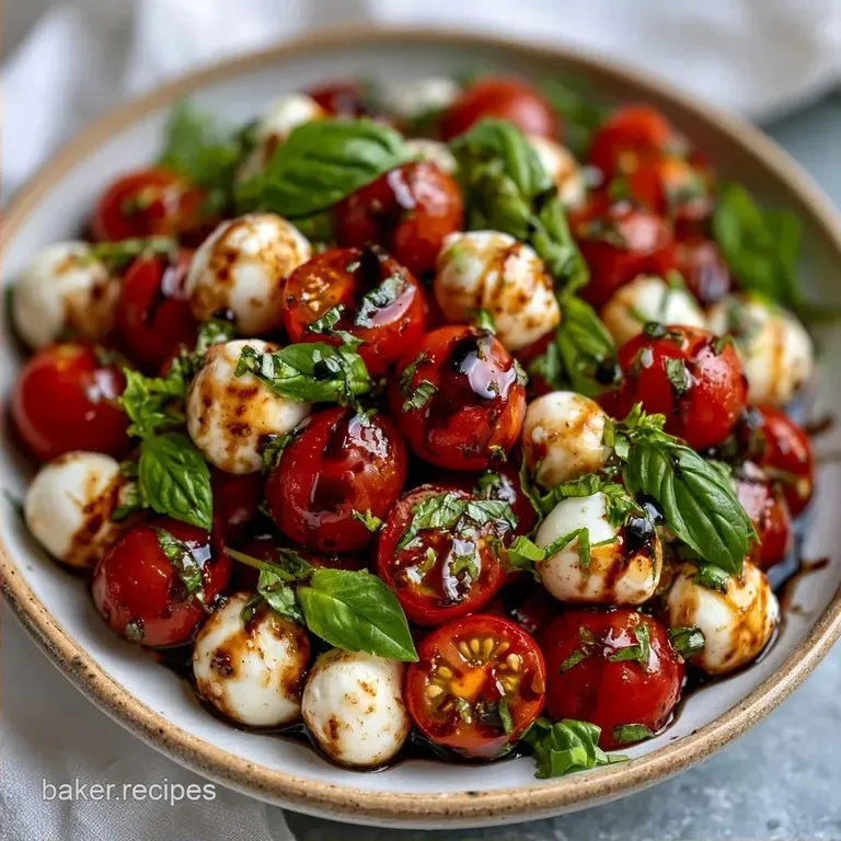 Caprese Skewers: Fresh and Party-Ready