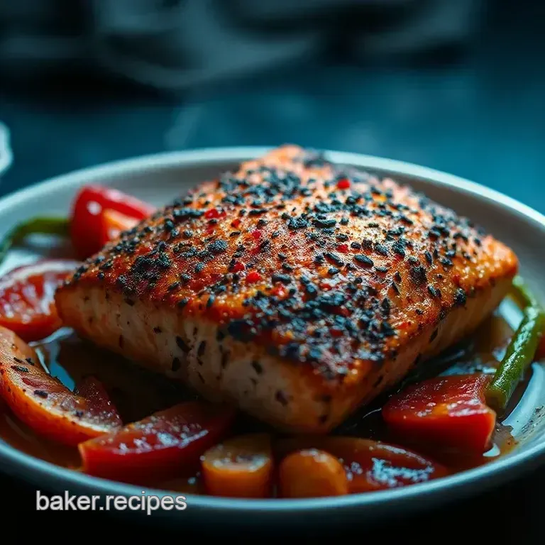 Blackened Salmon Sizzle: Cajun-Kissed Fillets in 15 Minutes
