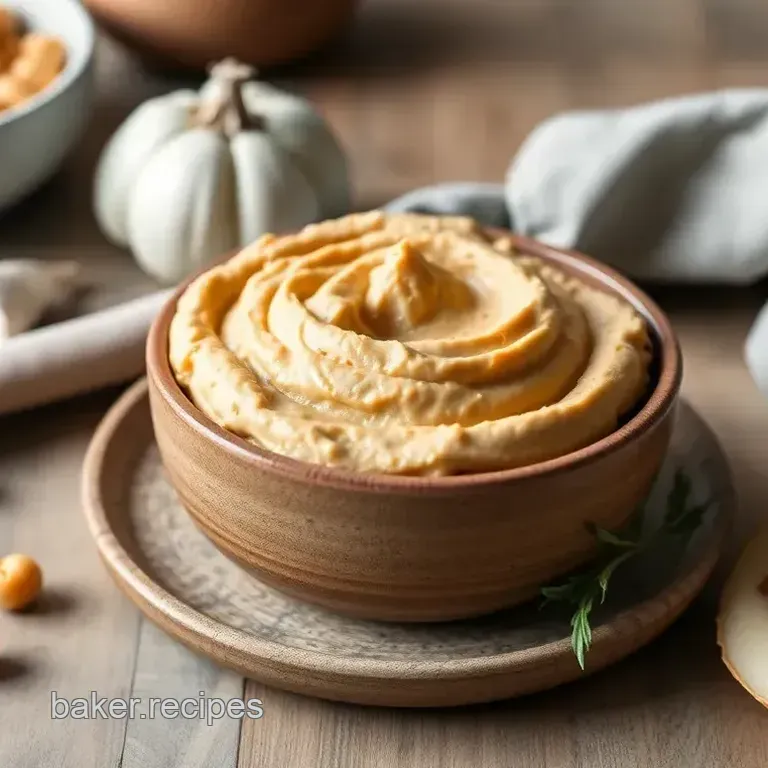 Smooth Roasted Garlic Parmesan Hummus