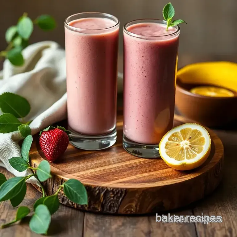 Blend Glowing Skin Smoothie for Radiance presentation