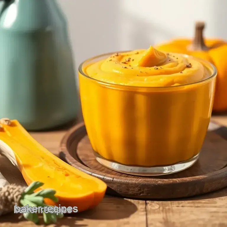 Pumpkin Pie Smoothie presentation