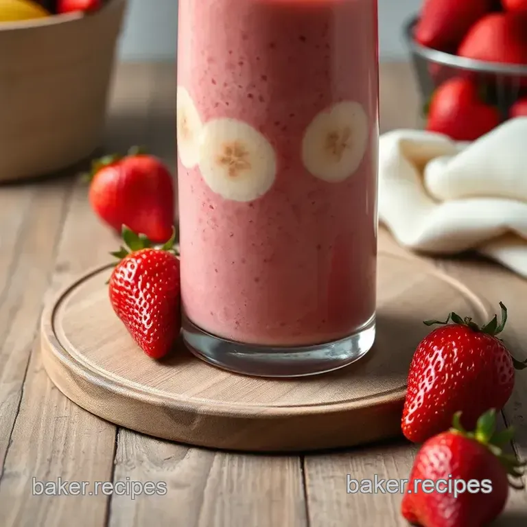 Blend Strawberry Banana Popsicles presentation