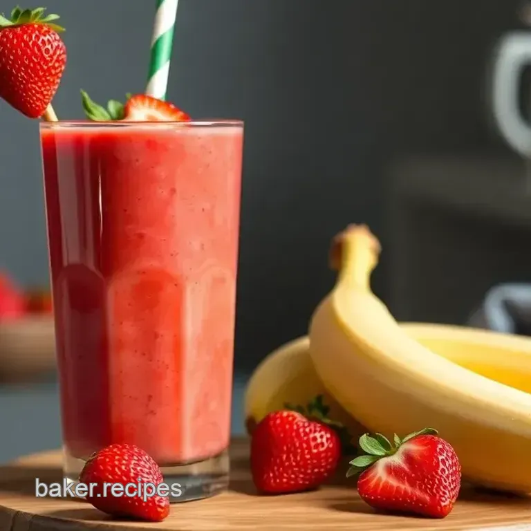 Blend Strawberry Banana Popsicles