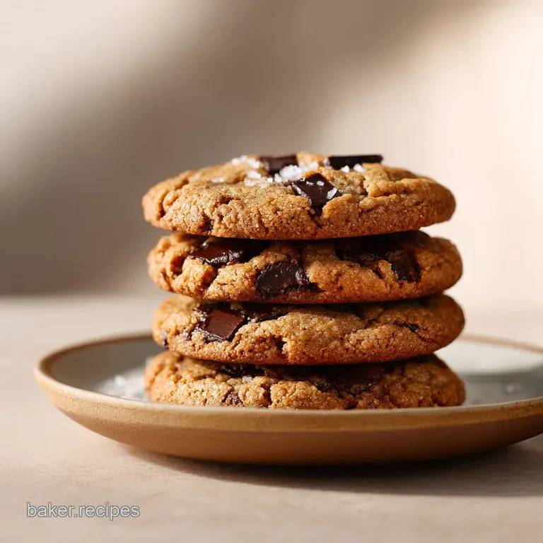 Chocolate Chip Cookies: the Brown Butter Ultimate presentation