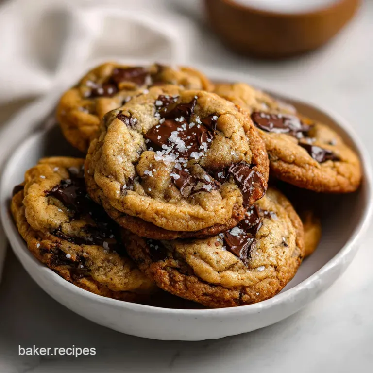 Cookie Recipes: Best Brown Butter Chewy Chocolate Chip