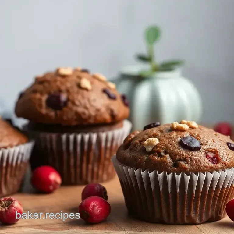 Nutty Cranberry Muffins: A Delightful Bake!