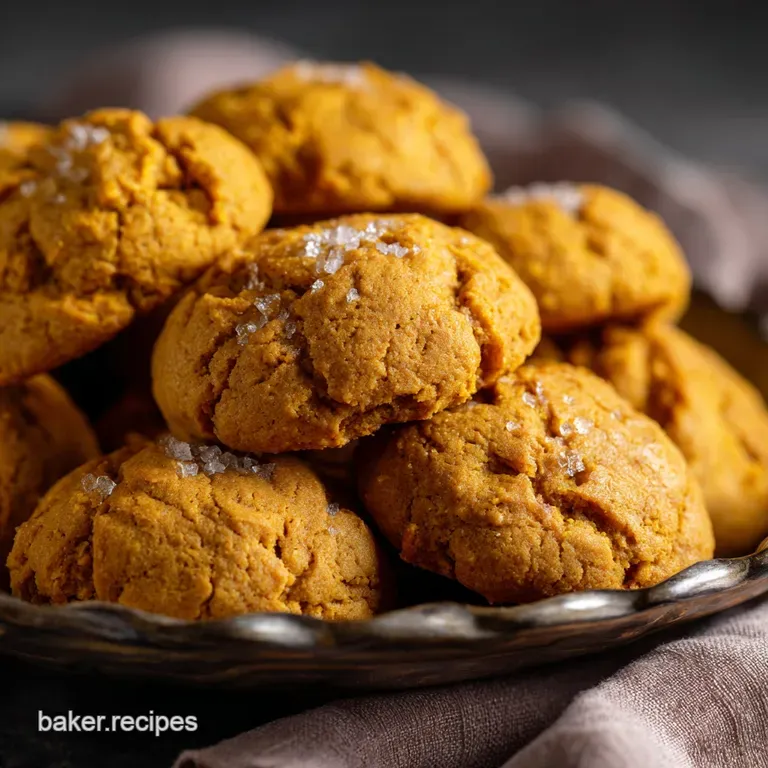 Chefs Chewy Kabocha Brown Butter Spice Cookies the Golden Puck presentation