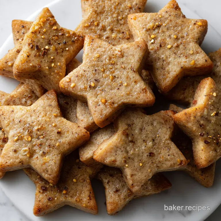 Christmas Cookie Exchange: Brown Butter Stars presentation
