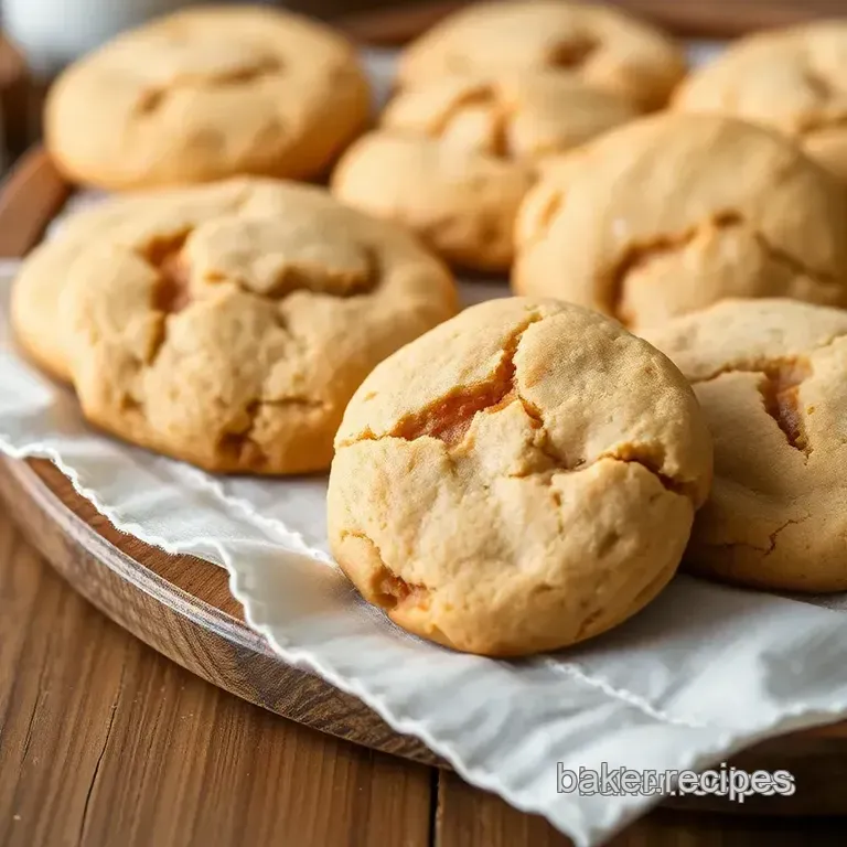 Quick Brown Sugar Shortbread Cookies presentation