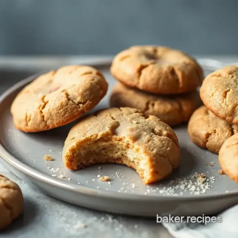 Quick Brown Sugar Shortbread Cookies