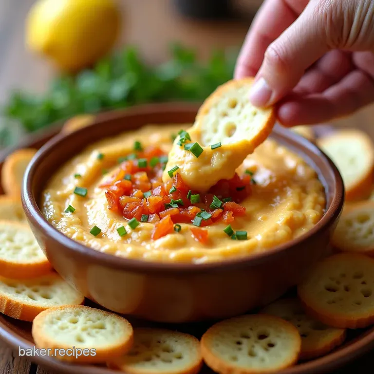 Bubbly Bistro Bliss Smoked Gouda Caramelized Onion Dip