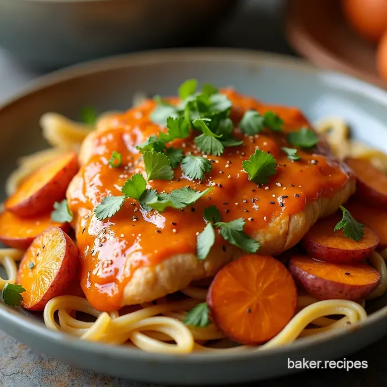 Buffalo Chicken Stuffed Sweet Potatoes Slow Cooker Delight
