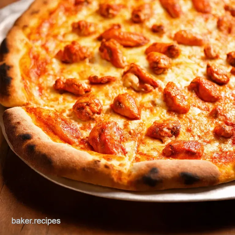 Buffalo Wing Pizza a Touchdown in Every Slice presentation