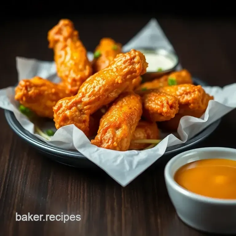 Buffalo Wings: Crispy & Spicy Perfection presentation