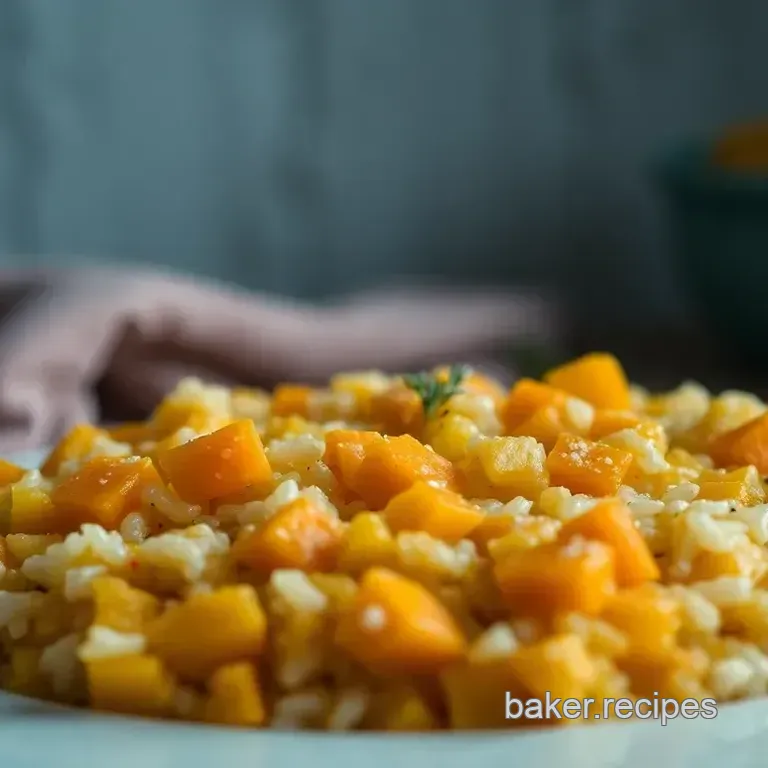 Butternut Squash Risotto with Sage and Parmesan