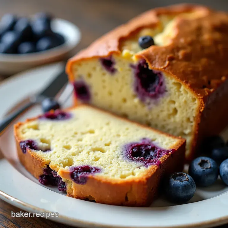 Sunshine in a Slice The Best Buttery Blueberry Loaf