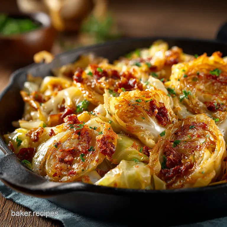 Cabbage Roll Skillet Unstuffed Comfort Food presentation
