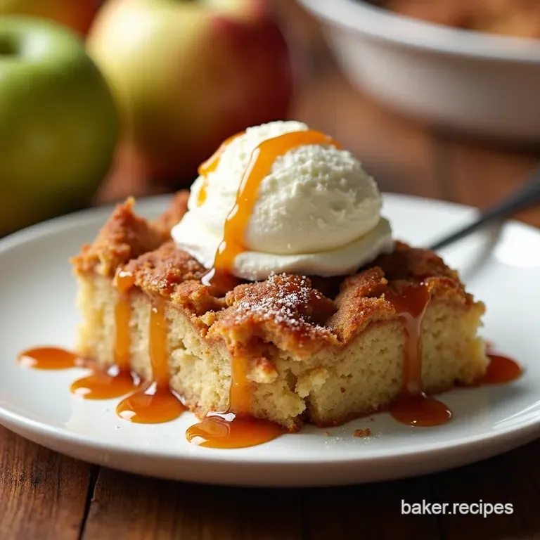 Caramel Apple Dump Cake