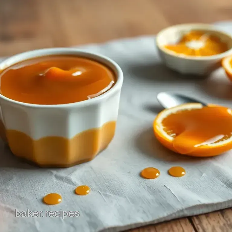 Caramelize Fresh Orange for Salty Sauce