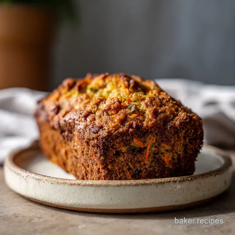 Carrot Apple Zucchini Bread Recipe: Moist Loaf