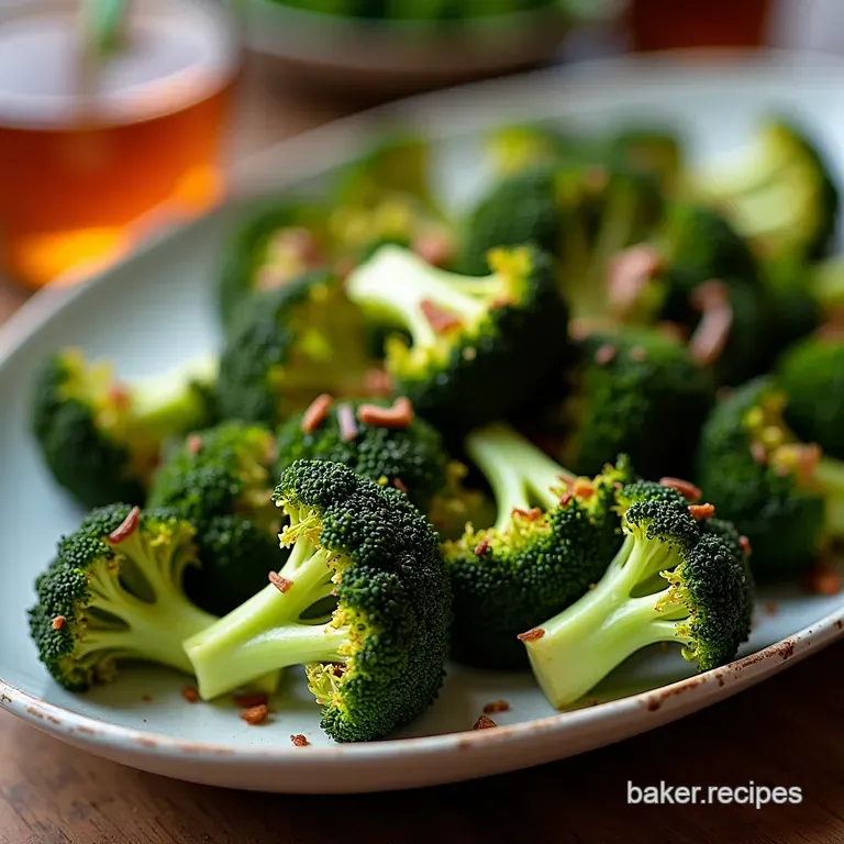 The CrowdPleaser Smoky Charred Broccoli with Zesty LemonGarlic Drizzle