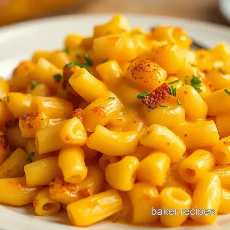 Cheddarific Comfort: Baked Mac & Cheese