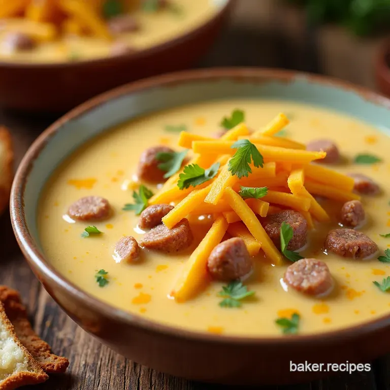 The Better Than Takeout Cheeseburger Chowder Soup