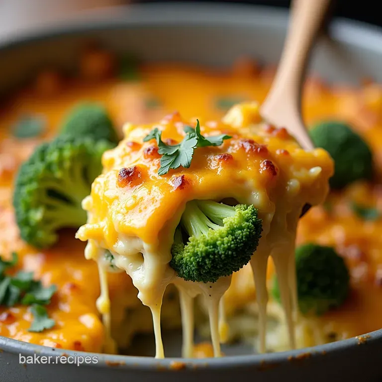 Cheesy Chicken Broccoli Hidden Veggie Bake