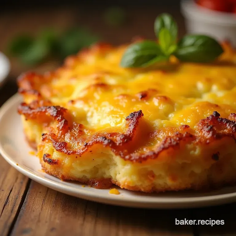 The No Fuss Cheesy Hash Brown Bake Crispy Edges Guaranteed presentation