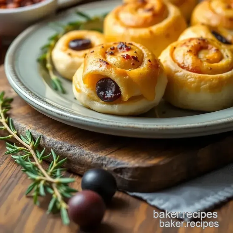 Delightful Bake Cheesy Olive Rolls for Every Occasion presentation