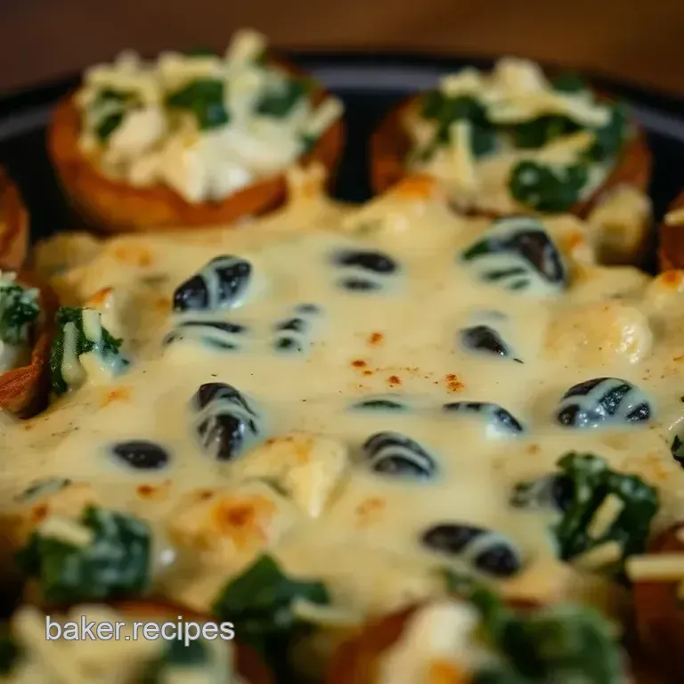Cheesy Spinach and Artichoke Dip Bites