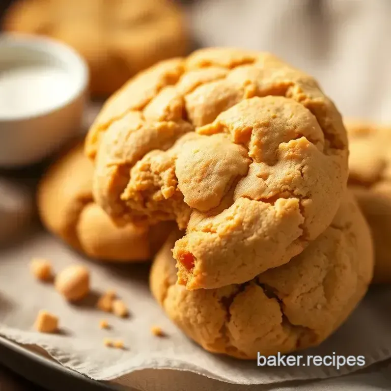 Chewy Butterfinger Cookies in 25 Minutes