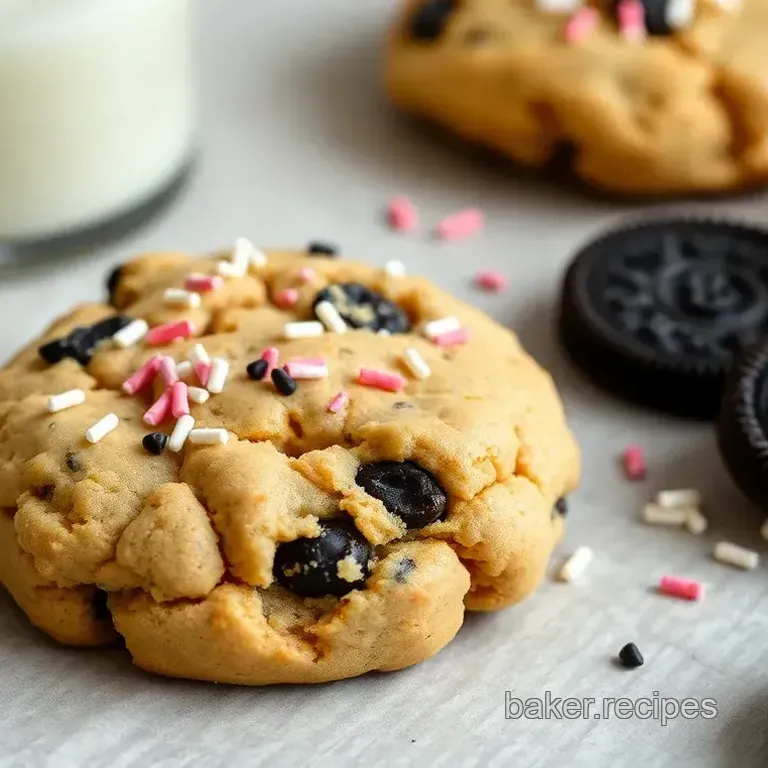 Chewy Oreo Sprinkle Cookies: A Colorful Delight!