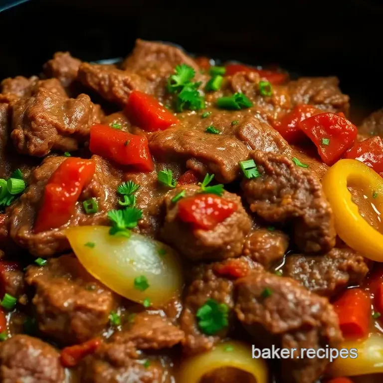 Chicago-Style Slow Cooker Italian Beef Sandwiches