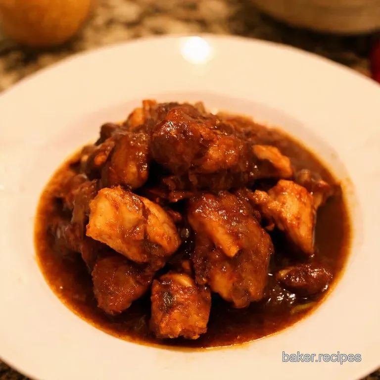 Chicken Adobo a Taste of the Philippines presentation