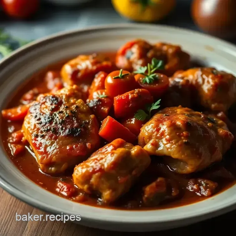 Chicken Cacciatore