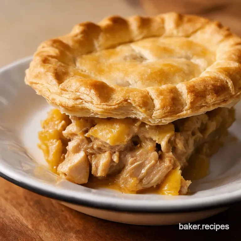 Chicken Pot Pie Resurrection of the Roast presentation