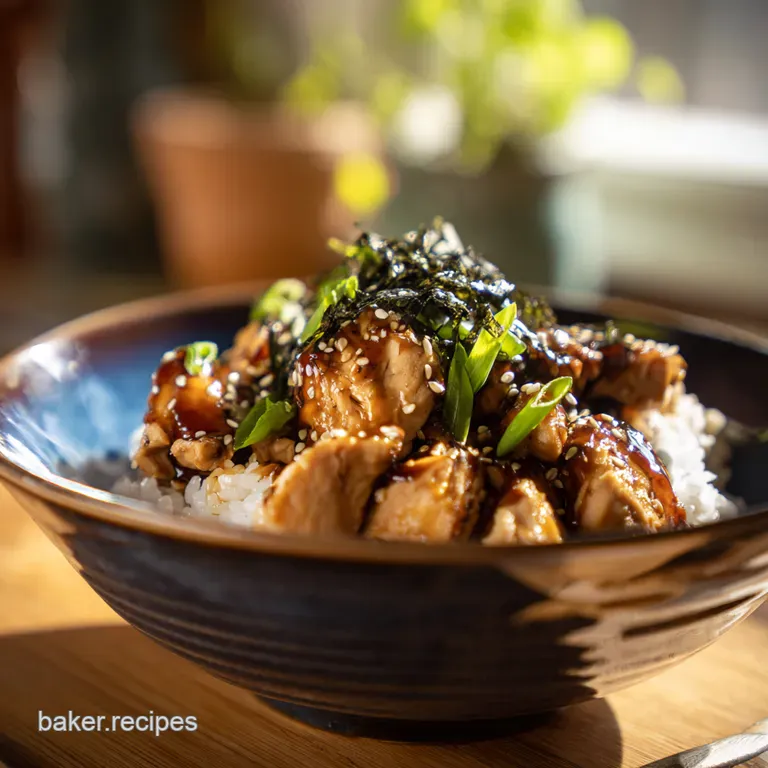 Chicken Teriyaki Donburi: A Weeknight Winner!