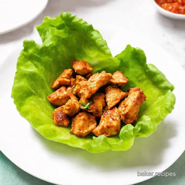 Chicken Tikka Masala Lettuce Wraps