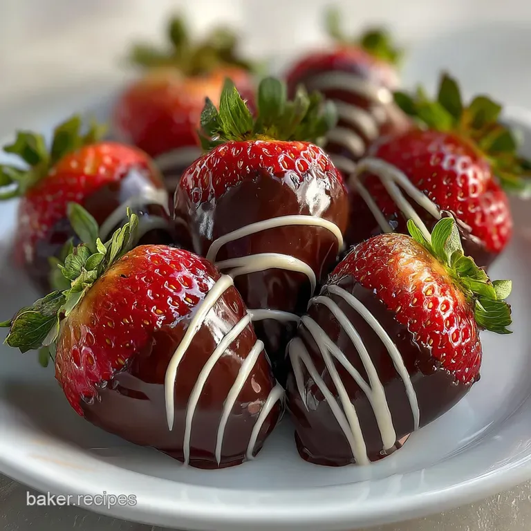 Chocolate Covered Strawberries: Snappy Chocolate Shell