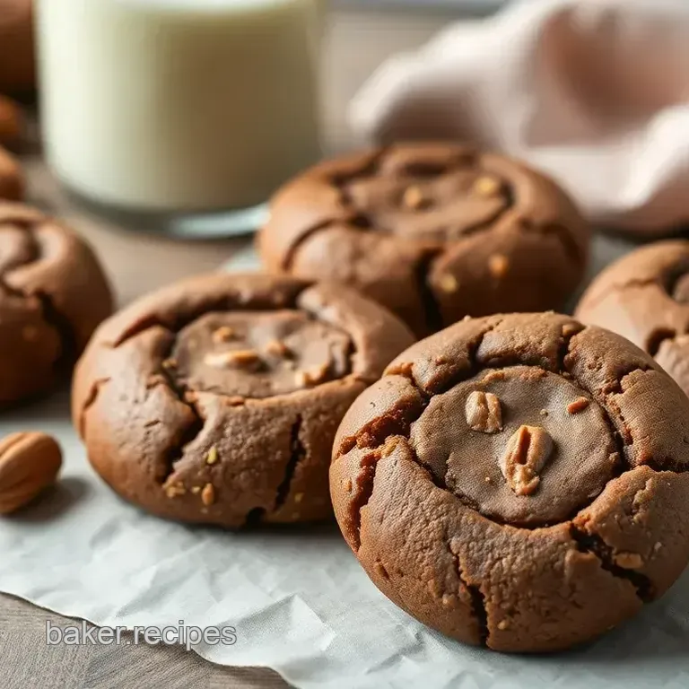 Chocolate Peanut Butter Bliss Cookies