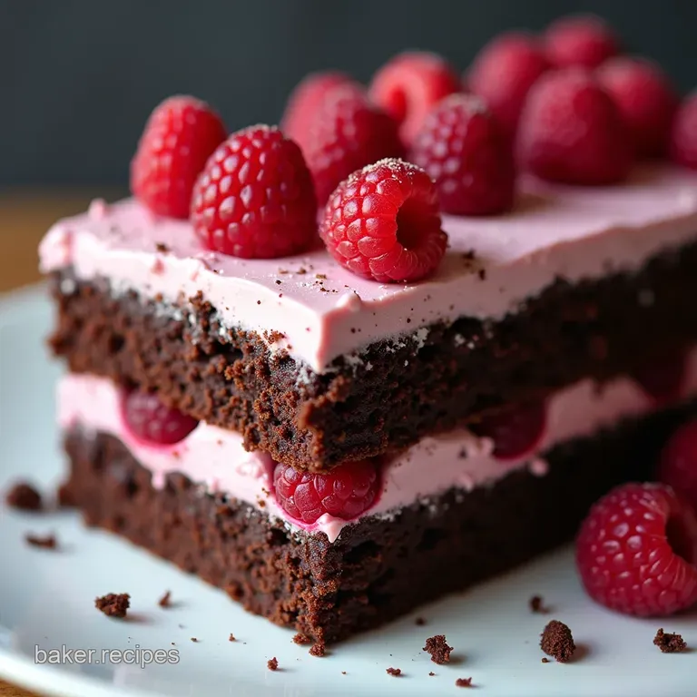 The Black Forest Gateaus Little Sister Decadent Chocolate Raspberry Icebox Cake