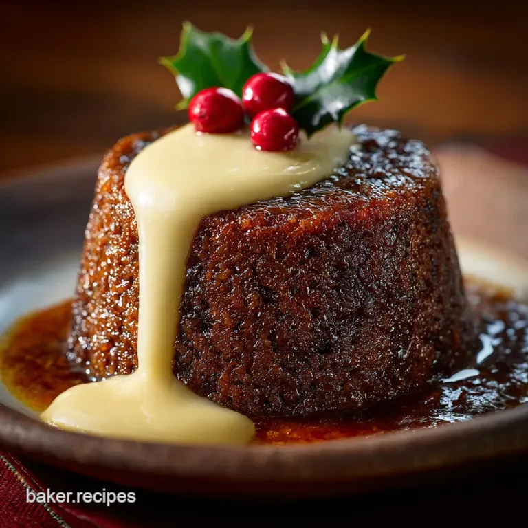 Christmas Desserts: The Ultimate Cranberry Clementine Sticky Toffee Pudding