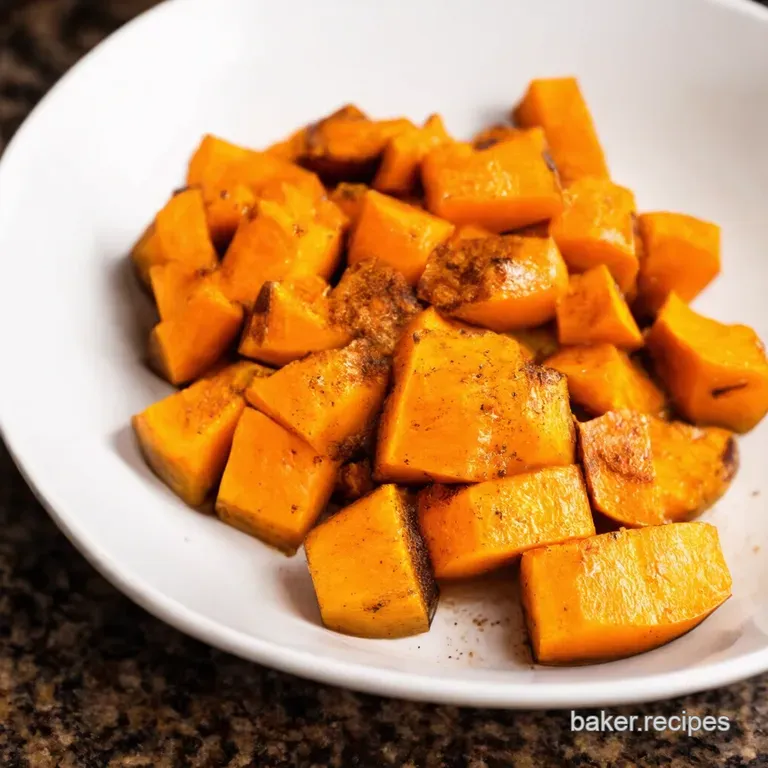 Cinnamonspiced Butternut Bliss the Perfect Roasted Squash presentation