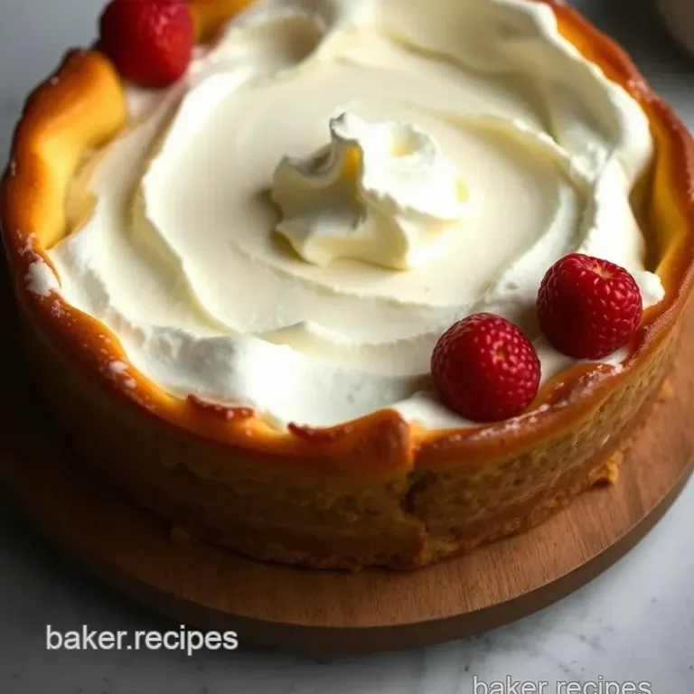 Classic Baked Alaska: A Showstopping Dessert Delight presentation