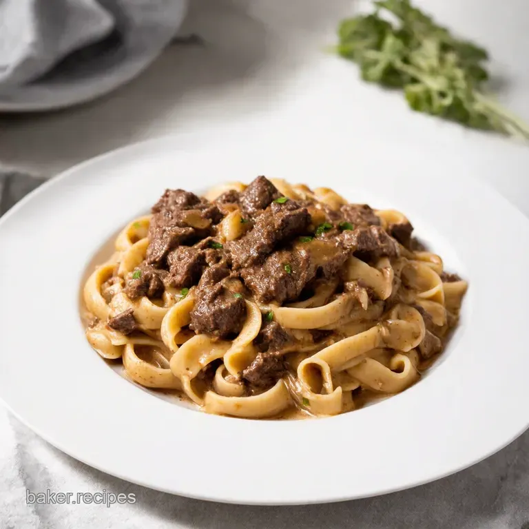Classic Beef Stroganoff A Taste of Russia in Your Kitchen