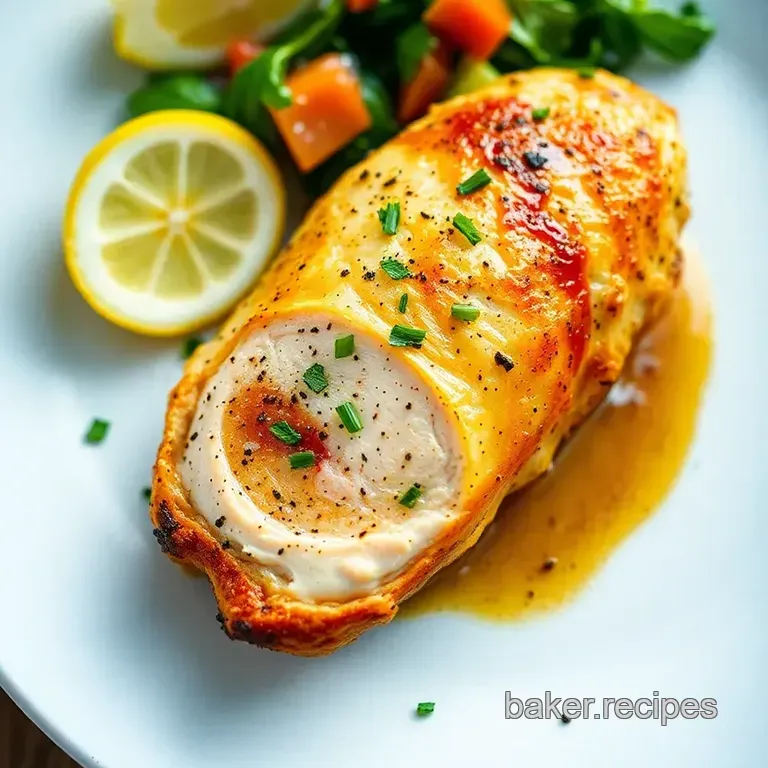 Classic Chicken Cordon Bleu (The Easy Way!) presentation