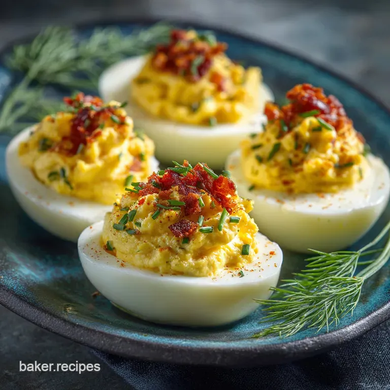 Deviled Eggs: the Sunday Bestperfectly Polished Creamy Classic presentation